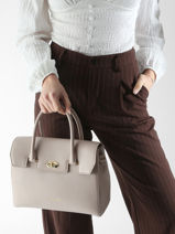 Cross Body Tas Milano Lancaster Beige milano cosmos 56-vue-porte