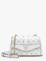 Cross Body Tas Izzy Polyurethaan Guess Wit izzy PG952121