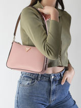 Schoudertas Daryna Polyurethaan Guess Roze daryna VG949318-vue-porte