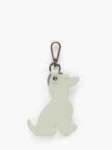 Sleutelhanger Hond Leder Milano Groen caviar CA24124