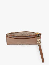 Portemonnee Leder Michael kors Bruin empire H3G8ED1L-vue-porte