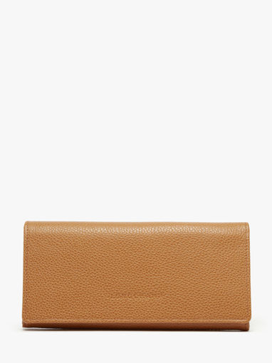 Longchamp Le foulonn Portefeuille Bruin