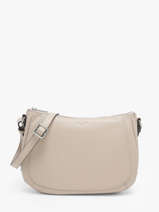 Cross Body Tas Confort Leder Hexagona Beige confort 466743
