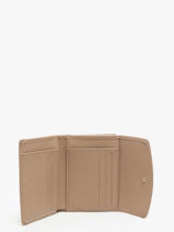 Portefeuille Hexagona Beige cali 258399-vue-porte