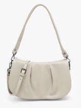 Cross Body Tas Caviar Leder Milano Beige caviar CA24116