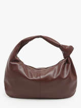 Schoudertas Sauvage Leder Milano Violet sauvage SA24114