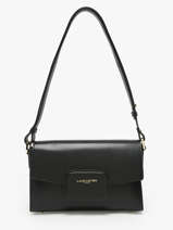 Cross Body Tas Paris Pad Leder Lancaster Zwart paris pad 54