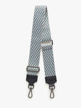 Schouderriem Milano Blauw caviar CA2112ZZ