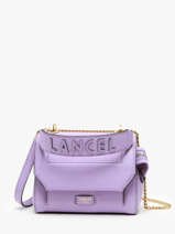 Handtas S Ninon Leder Lancel Violet ninon A09221