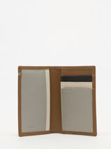 Kaarthouder Leder Le tanneur Bruin martin TMIN3506-vue-porte