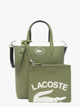 Cross Body Tas Anna Season Lacoste Groen anna season NF4989AS