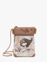 Cross Body Tas Memories Polyurethaan Anekke Bruin memories 40803904