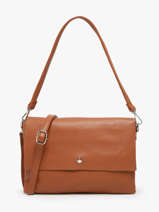 Cross Body Tas Grained Miniprix Bruin grained H6996