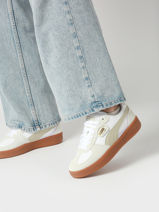 Sneakers Palermo Moda Uit Leder Puma Wit women 39772702-vue-porte