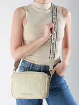 Cross Body Tas Logo Lola casademunt Beige logo 65-vue-porte