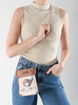 Cross Body Tas Memories Polyurethaan Anekke Bruin memories 40803904-vue-porte