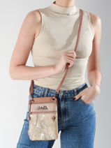 Cross Body Tas Memories Polyurethaan Anekke Bruin memories 40823905-vue-porte
