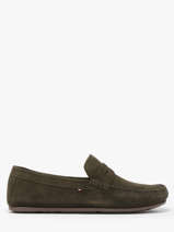 Mocassins Uit Leder Tommy hilfiger Groen men 4998RBN
