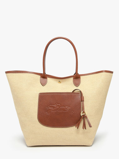 Longchamp New le panier pliage Bruin