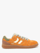Sneakers Goal Uit Leder Coolway Geel men 8603602