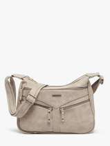 Cross Body Tas Basic Miniprix Beige basic P168