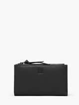 Portefeuille Leder Biba Zwart wallet 12138