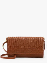 Cross Body Tas Heritage Leder Biba Bruin heritage ROU1L