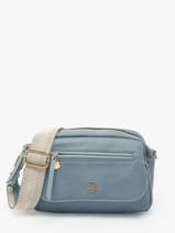 Cross Body Tas Zip Lulu castagnette Blauw zip VICTOIRE