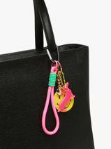 Bag Charm Smiley World Fifille club Veelkleurig grigris WOR-vue-porte