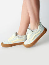 Sneakers Uit Leder Vans Blauw women D6Z887-vue-porte