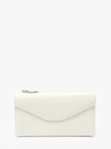 Portefeuille Met Portemonnee Miniprix Beige grained 78COK872