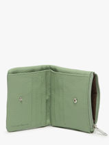 Portefeuille Rallye Leder Nathan baume Groen original n 476N-vue-porte