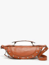 Cross Body Tas Origami Leder Lancel Bruin origami A13379
