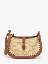 Cross Body Tas Pia Le tanneur Beige pia TPIA1201