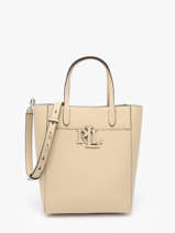 Cross Body Tas Cameryn Leder Lauren ralph lauren Beige cameryn 31966760