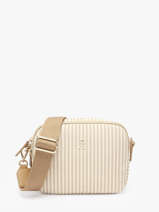 Cross Body Tas Poppy Summer Gerecycleerd Polyester Tommy hilfiger Beige poppy summer AW17231