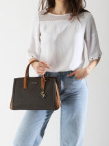Handtas Laila Michael kors Bruin laila R5G9IS6B-vue-porte