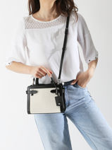 Handtas Emily Leder Le tanneur Beige emily TEMI16B1-vue-porte