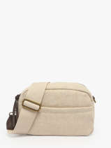 Cross Body Tas Mix Leopard Katoen Miniprix Beige mix leopard 6225
