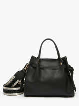 Cross Body Tas Grained Miniprix Zwart grained R1978