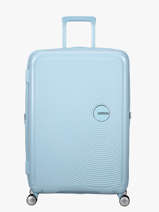 Harde Reiskoffer M Soundbox American tourister Blauw soundbox 32G003