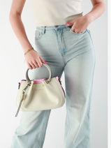 Cross Body Tas Gretel Ted lapidus Beige gretel TLAU8923-vue-porte