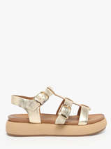 Sandalen Uit Leder Inuovo Zilver women A96046