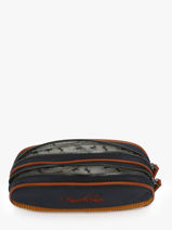 Pennenzak Kinderen 2 Compartimenten Cameleon Blauw vintage urban VIB-TROU-vue-porte