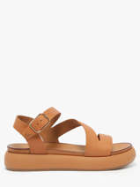 Sandalen Uit Leder Inuovo Groen women A96001