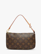 Preloved Louis Vuitton Minitas Pouch Monogram Louis vuitton Bruin second life 1363087