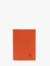 Kaarthouder Madras Leder Etrier Oranje madras EMAD013