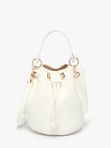 Handtas Grained Miniprix Wit grained KL62050