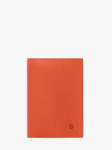 Documentenhouder Madras Leder Etrier Oranje madras EMAD429