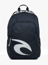Rugzak 2 Compartimenten Rip curl Blauw brand 175MBA